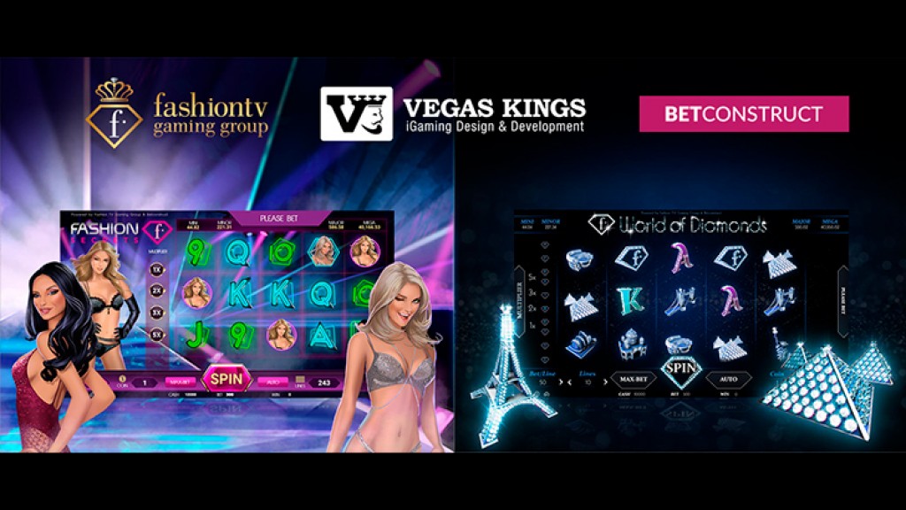 Vegas Kings develops 2 slots in partnership with FASHION TV GAMING GROUP and BETCONSTRUCT