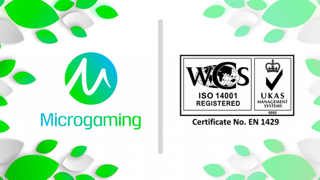 Microgaming celebrates ISO 14001 certification on World Environment Day