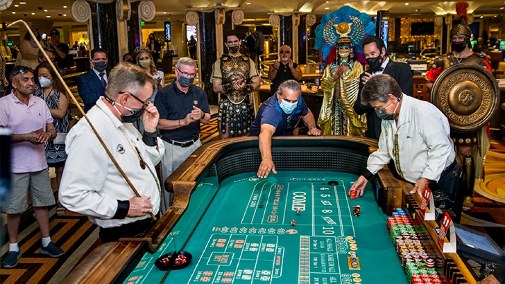 The scene from Las Vegas as casinos reopen