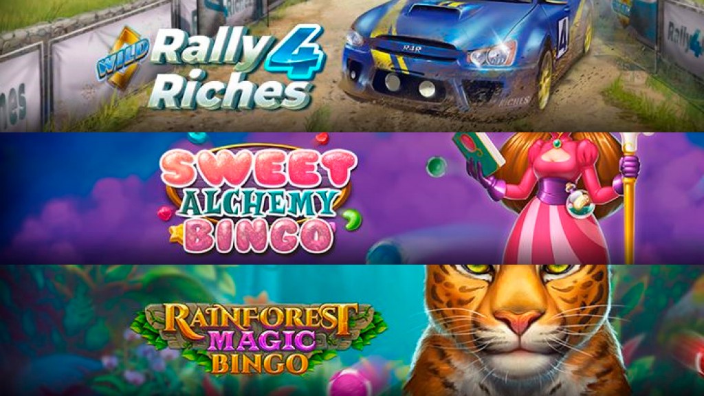 Play´n GO ´Rally´ THREE New Titles for Latest Round of Releases