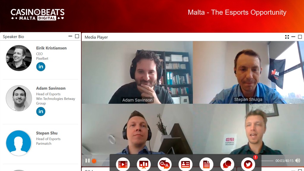 ´Malta-The esports opportunity´conference analyzed games, markets and platforms in times of COVID-19