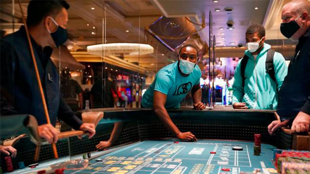 June visits to Las Vegas down
