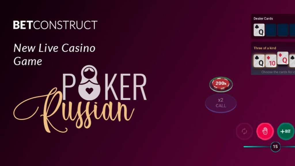 Russian Poker Adds to BetConstruct´s Live Games Range