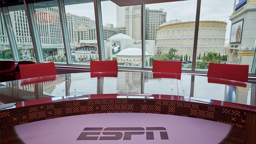 ESPN and Caesars Entertainment to Debut New State-of-the-Art Studio on Monday, Aug. 24