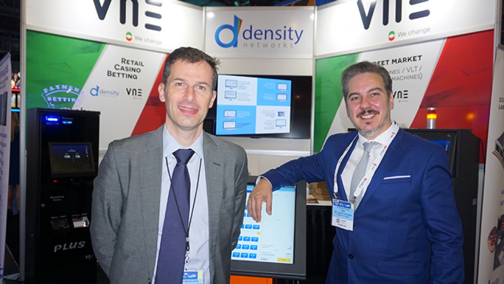 Density Network se está presentando en G2E 2017