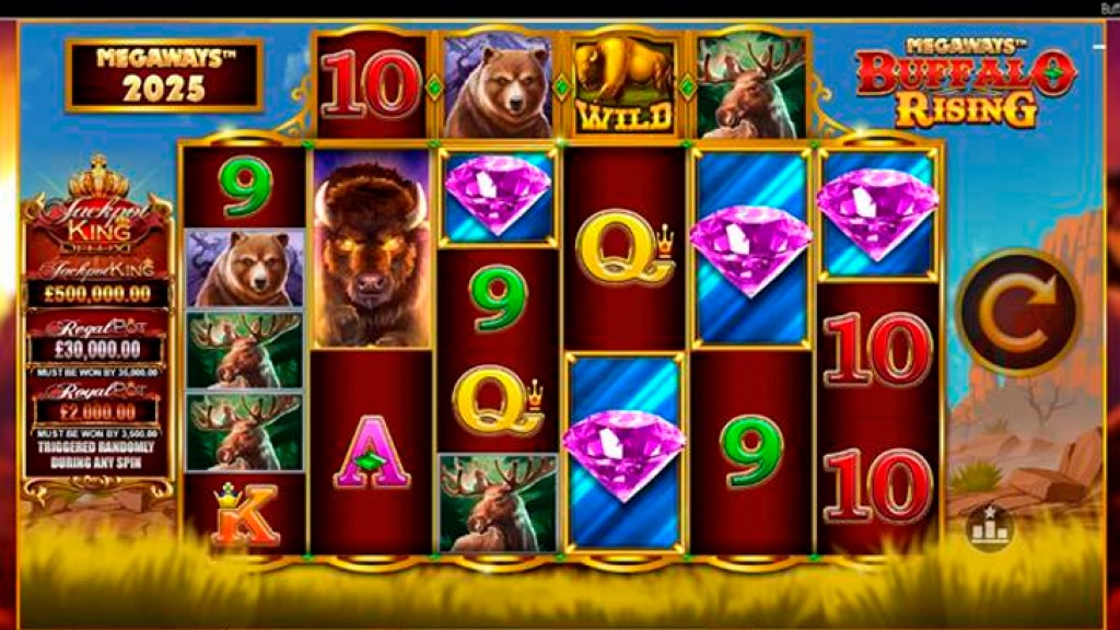Buffalo Rising Megaways™ joins Blueprint Gaming´s Jackpot King portfolio