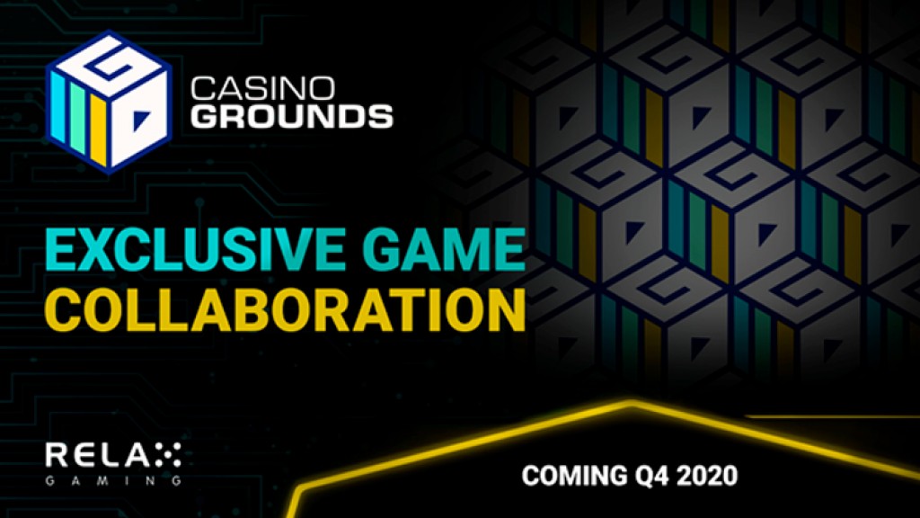 CasinoGrounds chooses Relax Gaming to bring slot vision to life