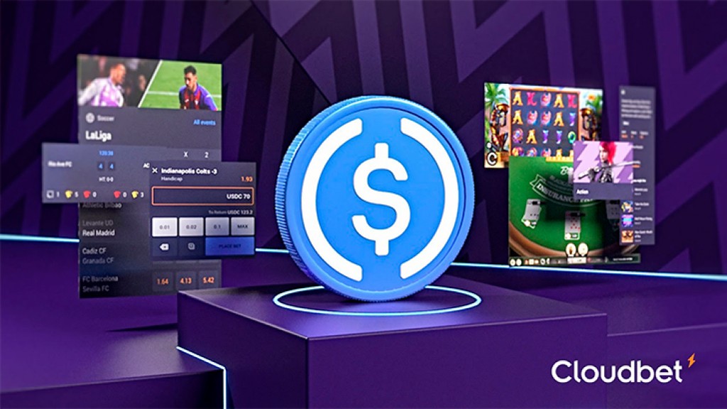 Cloudbet Launches Second Major Stablecoin With USDC