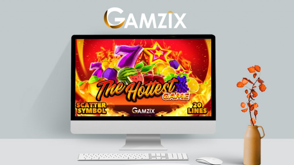 Gamzix launched a new slot game: THE HOTTEST GAME