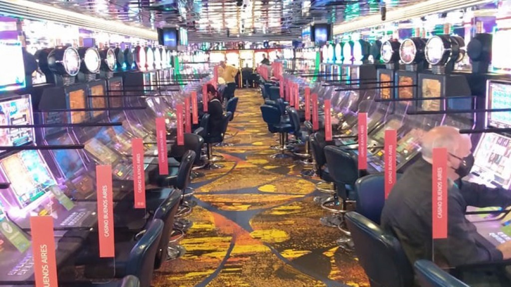How is the casino reopening taking place in different Argentine provinces?