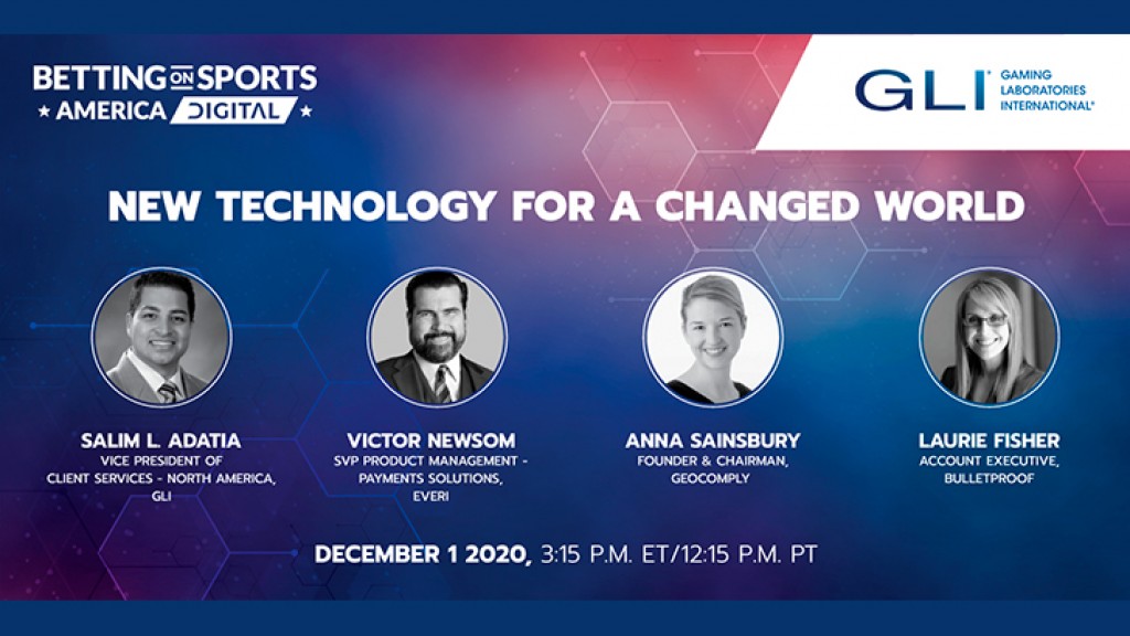 GLI to share insights on how to navigate the future of gaming at Betting on Sports America - Digital workshop