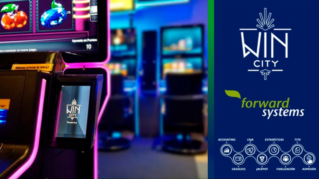 Los salones WIN CITY operan con FORWARD SYSTEMS de UNIDESA INTERACTIVE