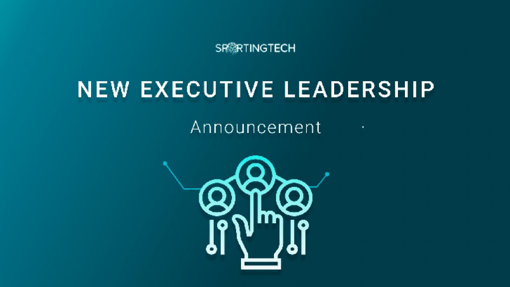 Sportingtech names New Executive Leadership