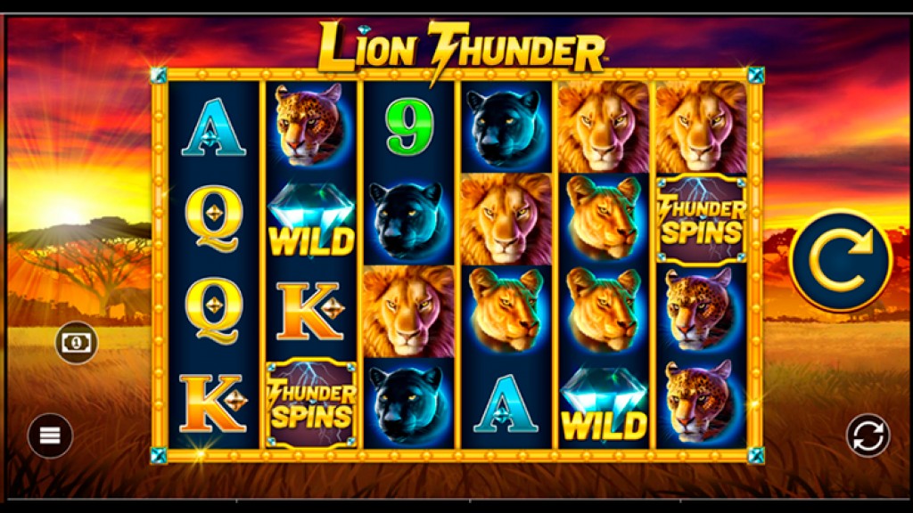 Boost your free spins in Blueprint´s Lion Thunder