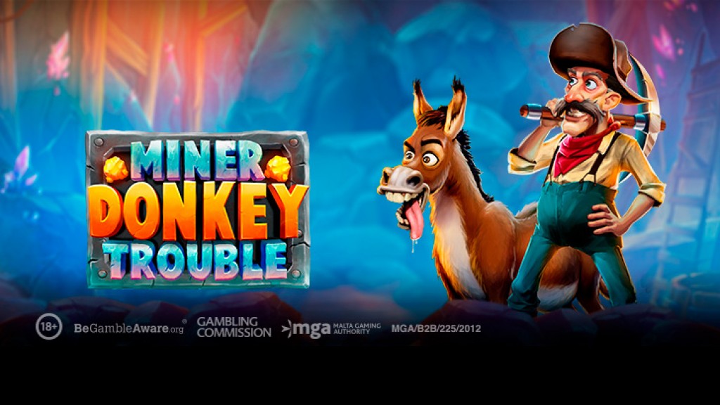 Play´n GO Release a Gem With Miner Donkey Trouble
