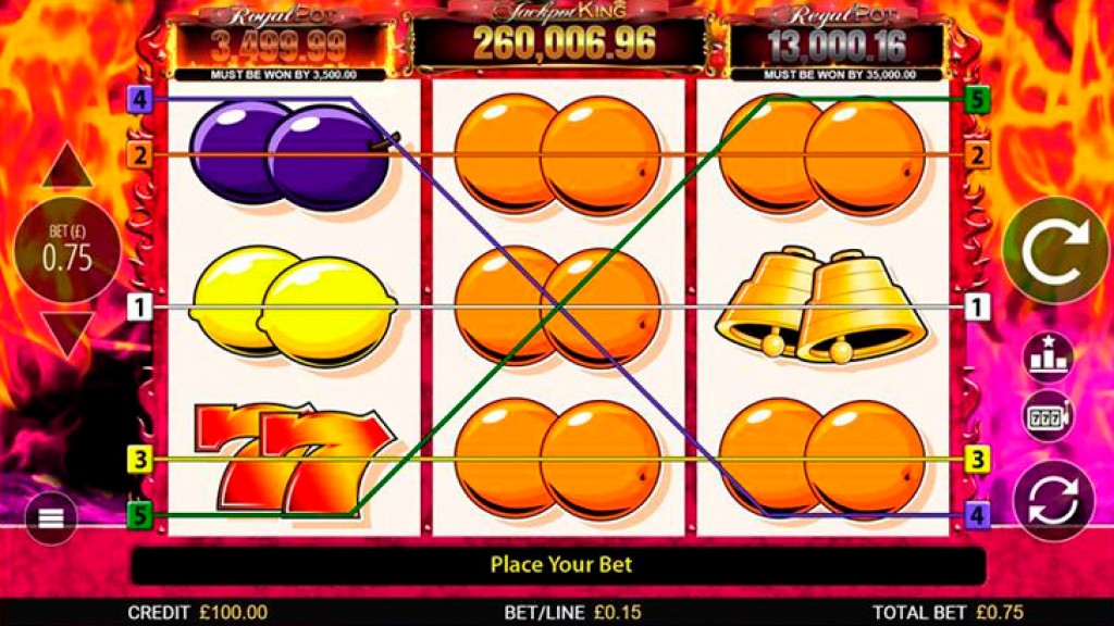 Blueprint makes flaming hot addition to Jackpot King with 7´s Deluxe release