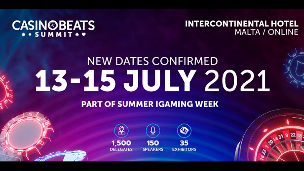 CasinoBeats Summit and Malta´s Summer iGaming Week set for July 2021