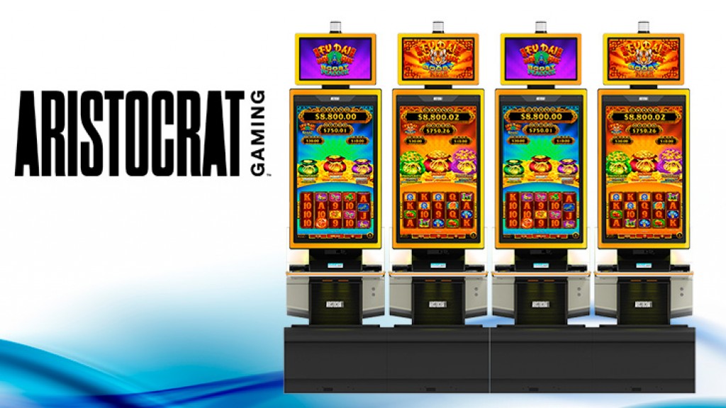 Aristocrat introduces Fu Dai Lian Lian™ Boost Peacock™ and Boost Tiger™ on the new MarsX™ Portrait Cabinet