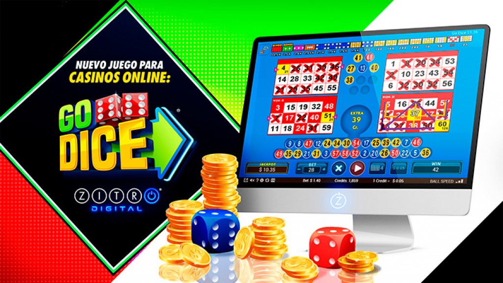 The classic video bingo ‘GO DICE’ by Zitro, now available for online