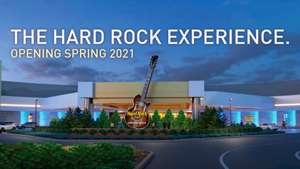 Hard Rock Casino Northern Indiana opening Spring 2021