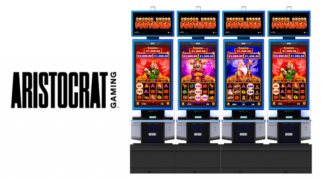 Aristocrat Gaming™ unveils a new family of games on the MarsX™ Portrait Cabinet