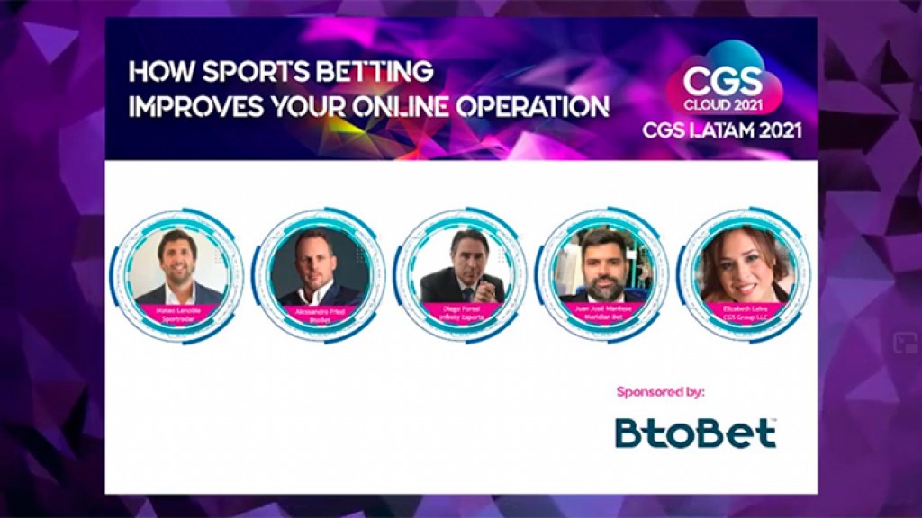 CGS Latam 2021: ´Cómo las apuestas deportivas mejoran tu operación online´