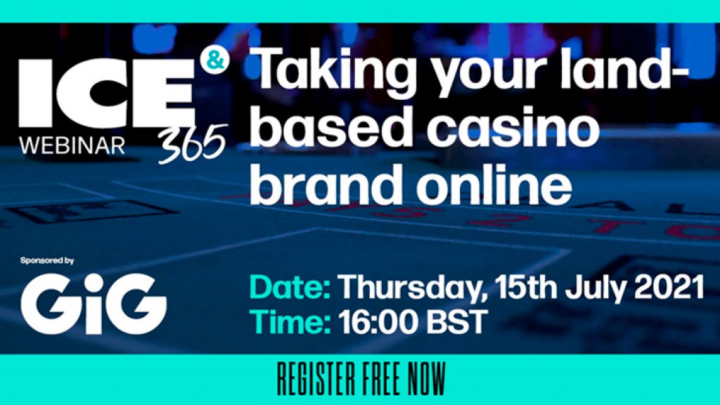 New ICE 365 webinar:´Taking your land-based casino brand online´