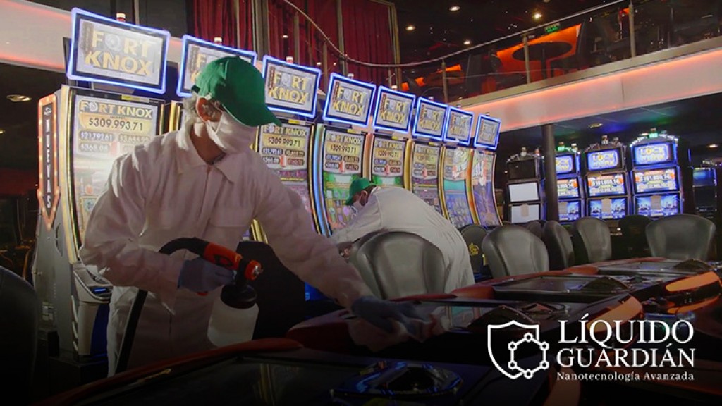 Líquido Guardián allows compliance with biosafety protocols to return to the casino in times of Covid-19
