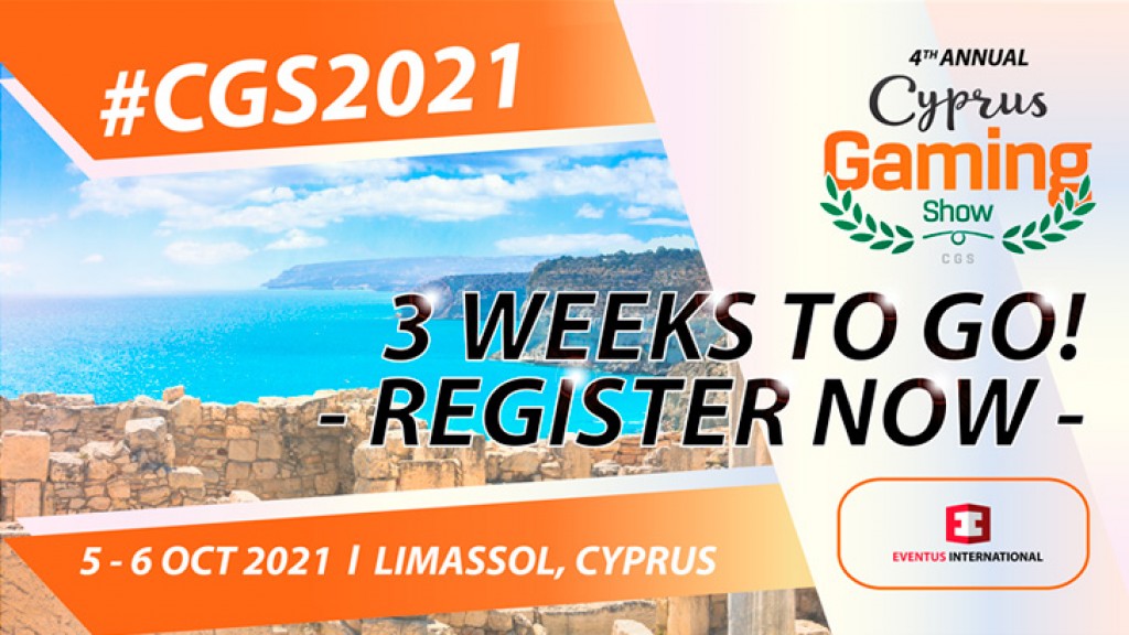 Three Weeks Until Cyprus Gaming Show 2021