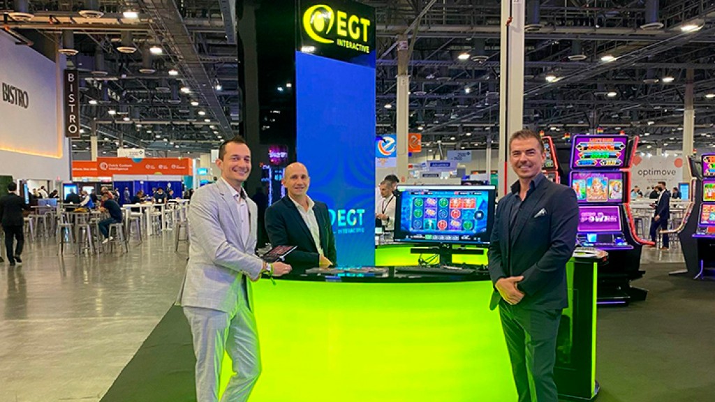An exceptional performance by EGT Interactive at G2E in Las Vegas