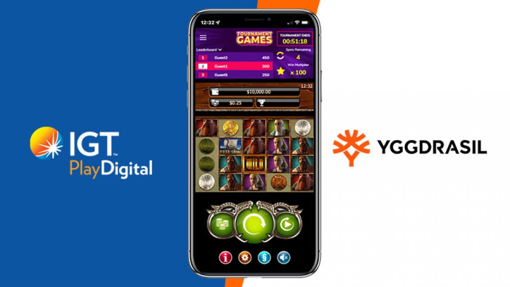 IGT Signs iGaming Content Distribution Agreement with Yggdrasil Gaming for U.S. and Canada