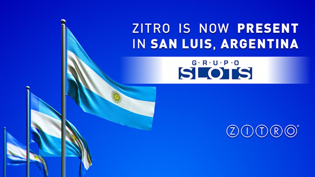 Zitro is now present in San Luis, Argentina, with three of many upcoming installations of Grupo Slots