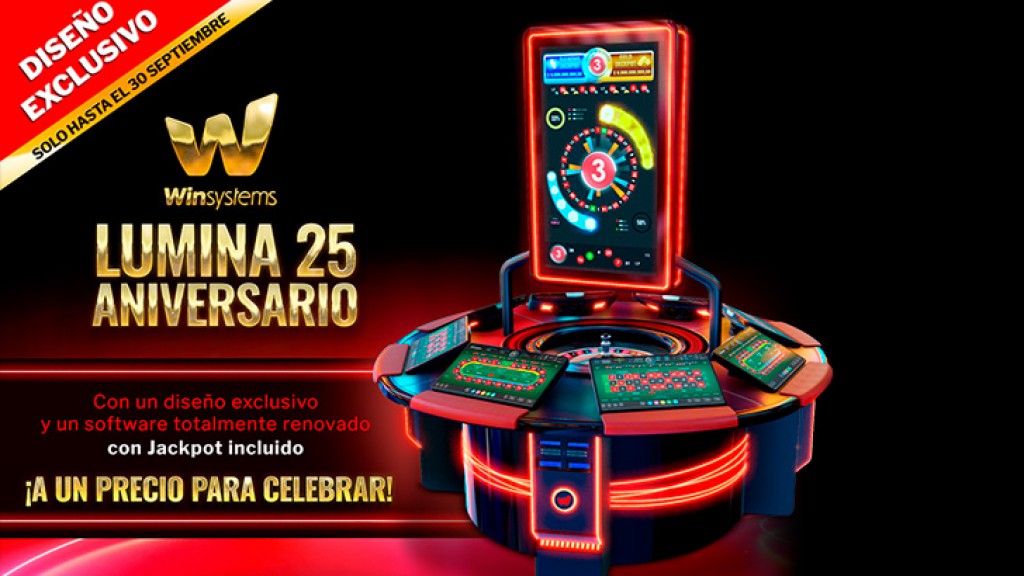Win Systems revolutionizes the Spanish market with its new Gold Club 25th Anniversary roulette