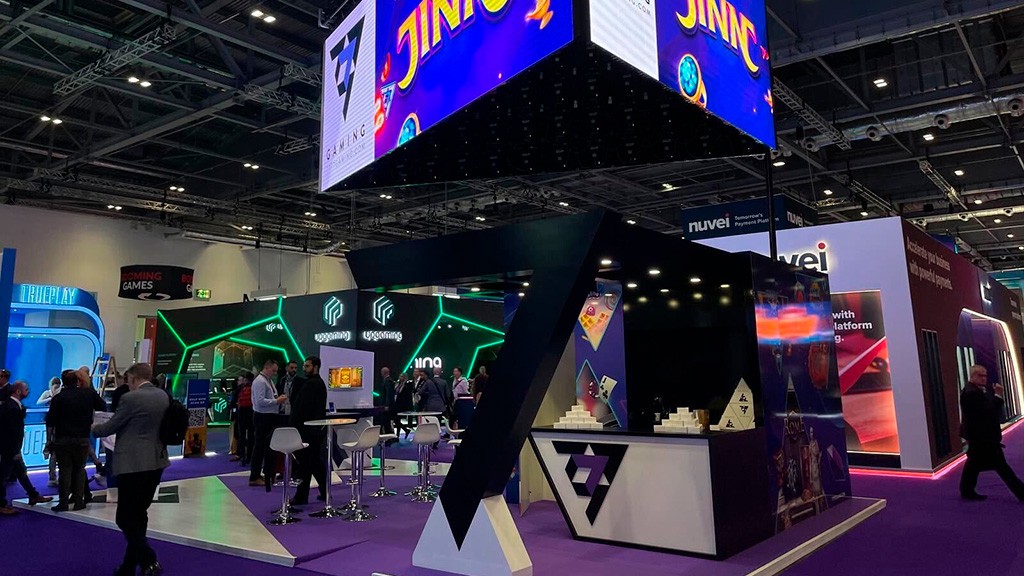 7777 gaming debuted at ICE London with a portfolio of over 100 games