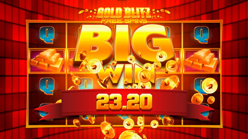 Riches rain in Blueprint Gaming´s Gold Blitz Free Spins Fortune Play