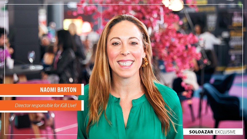 Naomi Barton, Portfolio Director responsible for iGB Live! reflects on a record-breaking event