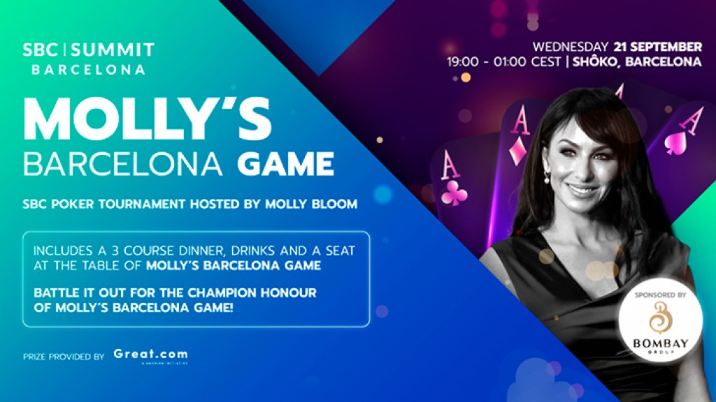 Poker legend Molly Bloom to host €10,000 ´Molly´s Game´ at SBC Summit Barcelona