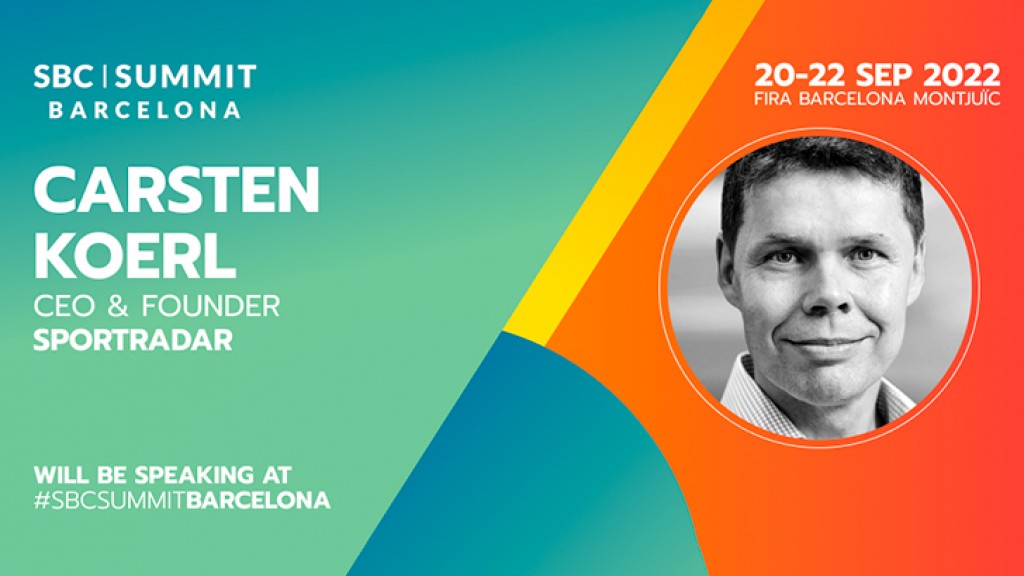 Carsten Koerl de Sportradar será el orador principal en SBC’s Summit Barcelona con el veterano de la industria Simon Bold