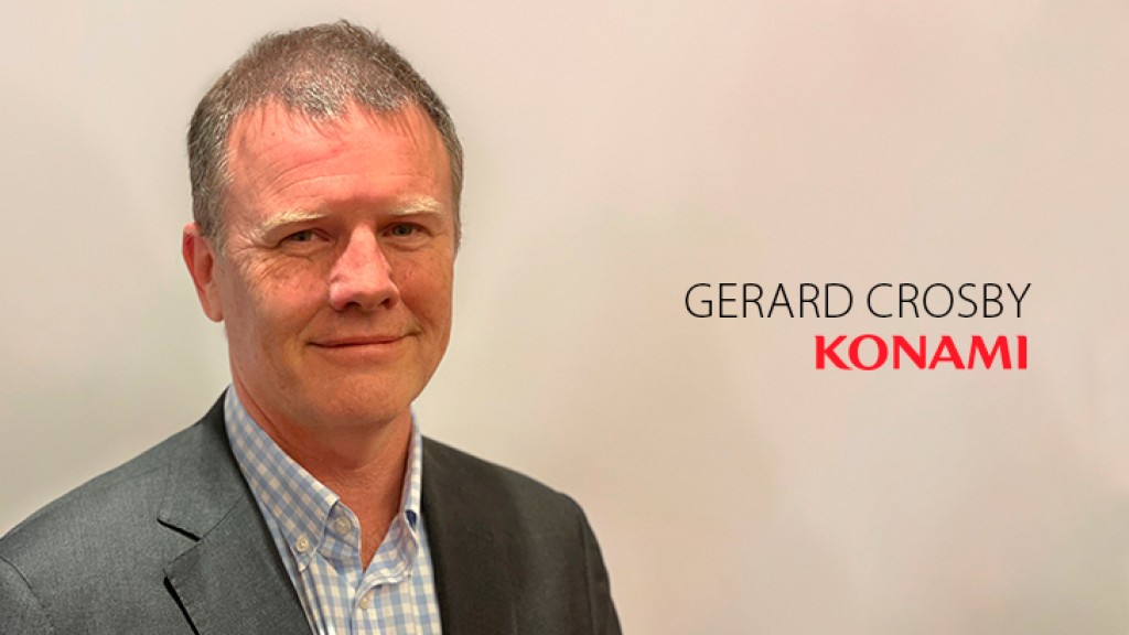 Longtime Industry Expert Gerard Crosby is Promoted Senior Vice President & Chief Games Product Officer at Konami Gaming, Inc.