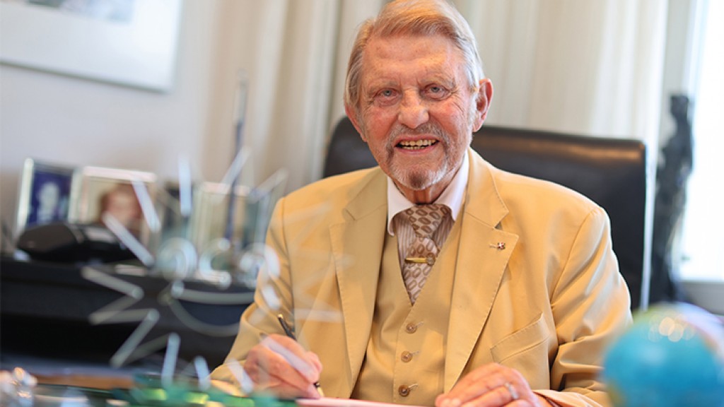 Maker, motivator, man: Paul Gauselmann has turned 88