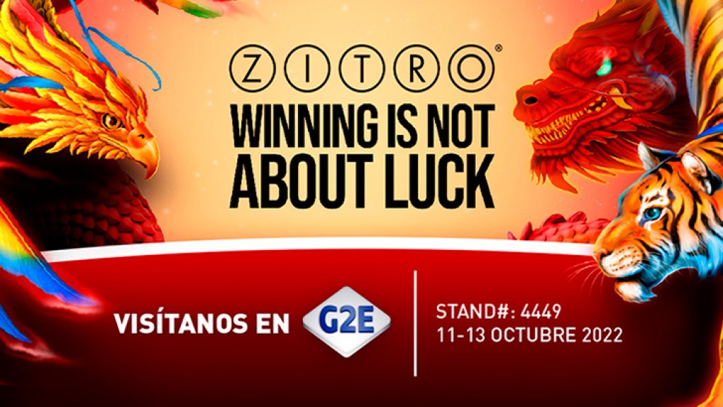 Zitro presentará sus últimas creaciones en G2E Las Vegas 2022