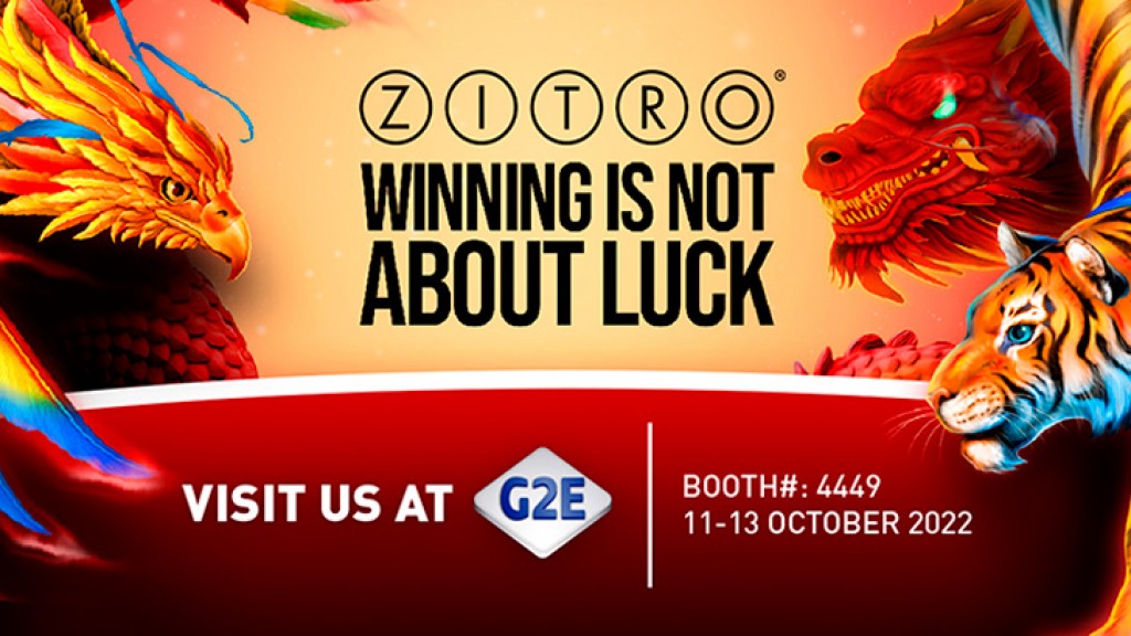 Zitro is Set to Exhibit Its Latest Innovations at G2E Las Vegas 2022