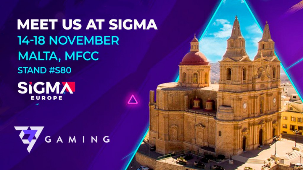 7777 gaming to exhibit at SiGMA Malta