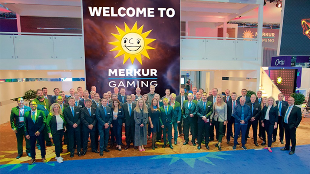 MERKUR celebrates great G2E success