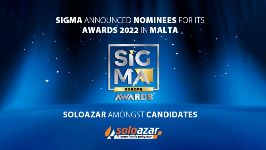 SIGMA announced nominees for its Awards 2022 in Malta, SoloAzar amongst candidates