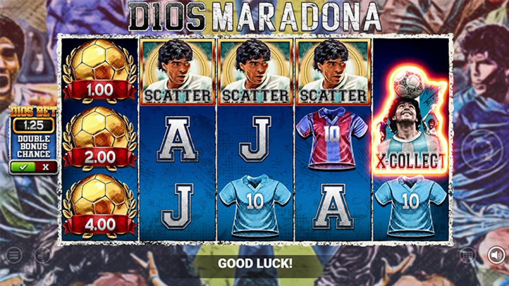 Blueprint Gaming celebrates a legend in D10S Maradona™