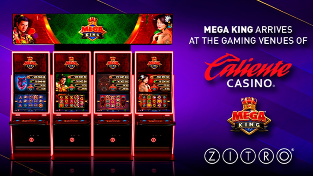 Grupo Caliente Brings Zitro´s "Mega King" To Its Gaming Properties In Mexico