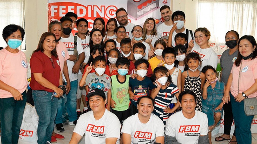 FBM Foundation and Pangarap Foundation boost youth nutrition with a feeding program initiative in Cavite