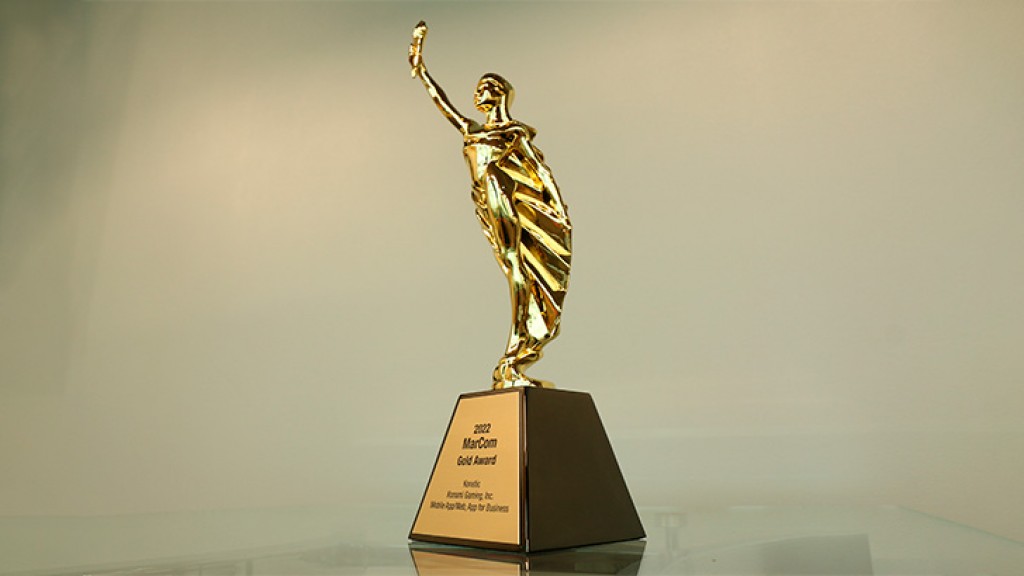 Casino Employee Mobile App by Konami Gaming Wins Gold in MarCom Awards