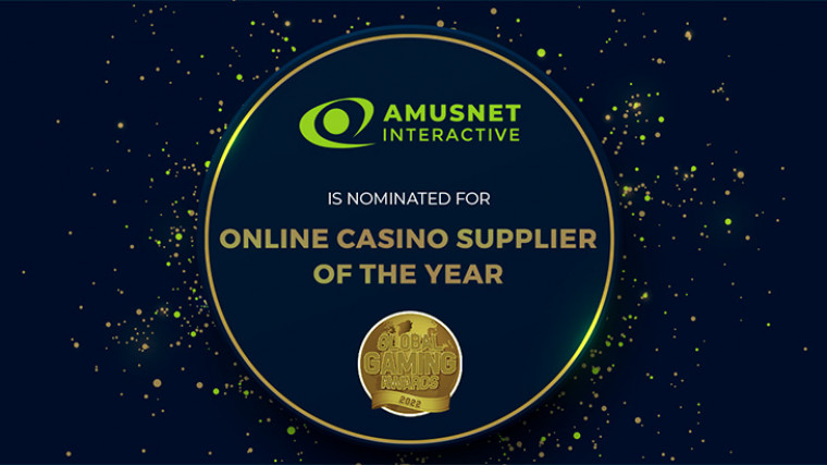 Amusnet Interactive tiene el honor de recibir una nominación en los Global Gaming Awards London 2023
